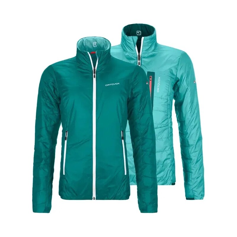 Dámská bunda Piz Bial Jacket Ortovox Pacific Green 107971971