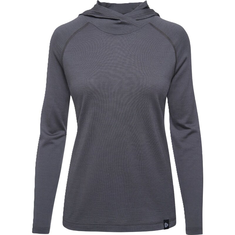 Dámská mikina s kapucí MERINO AERO Thermowave šedá 107972108