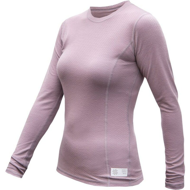 Dámské funkční triko Sensor Merino Double Face fialová 107972220