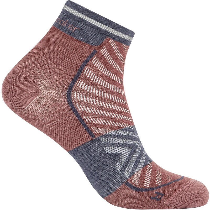 Ponožky Merino Blend Run Ultralight Mini Icebreaker Carob 107972615