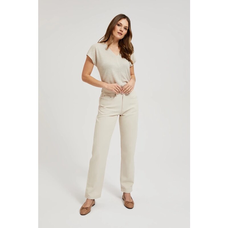 Marisse Womens Jeans L-Je-4310 L.Beige