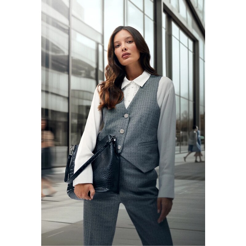 Marisse Womens Jacket Z-Ka-4502 Grey