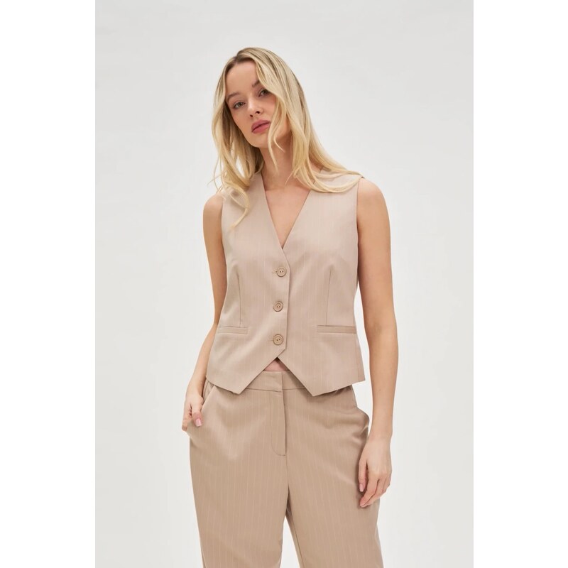 Marisse Womens Jacket L-Ka-4614 L.Beige