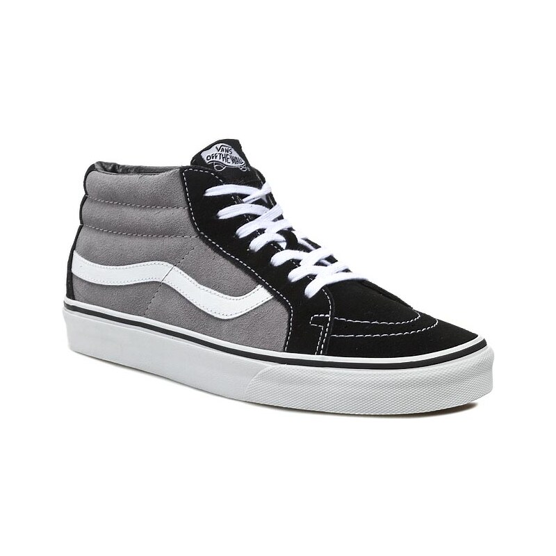 Sneakersy VANS - Mid Relssue VN-0 XIIDZD Black/Frost Gray