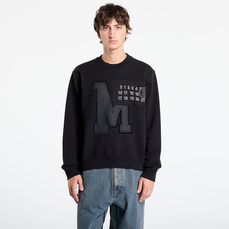 MM6 Maison Margiela Mikina MM6 Mens Rtw Avp Sweatshirt Black XXL