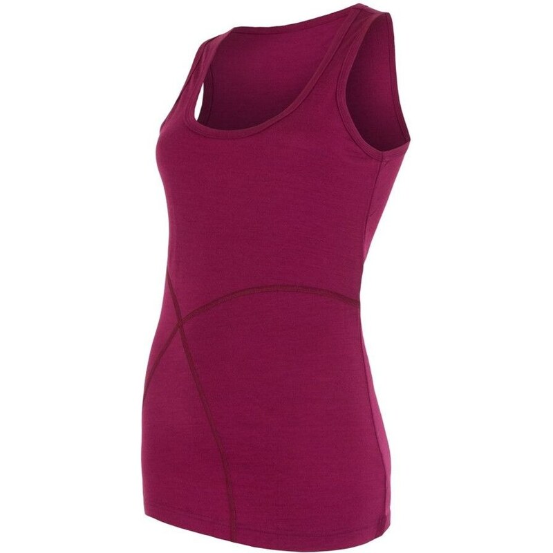 Dámský funkční nátělník Sensor Merino Active lilla 107975350