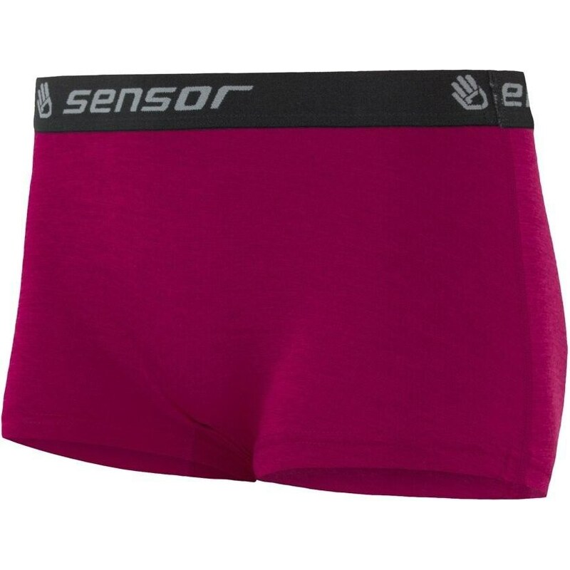 Dámské funkční kalhotky s nohavičkou Sensor Merino Active růžová 107975403