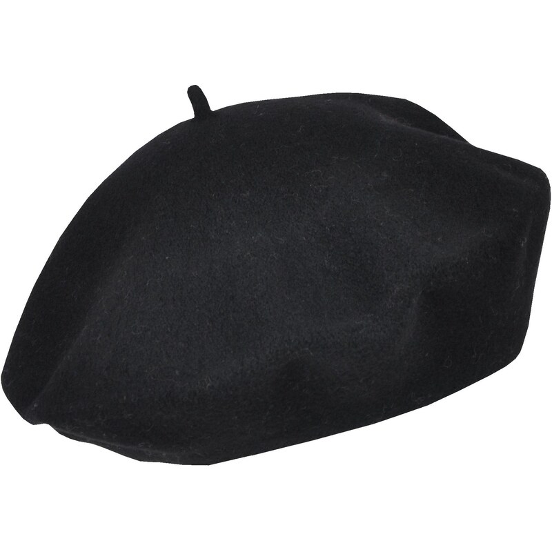 Adolf Nytra Vlněný baret Merino černá 107975511