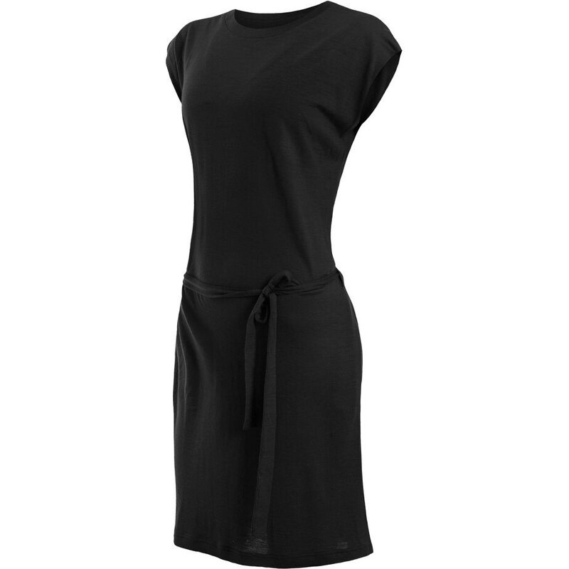 Dámské letní šaty Sensor Merino Active černá 107975538