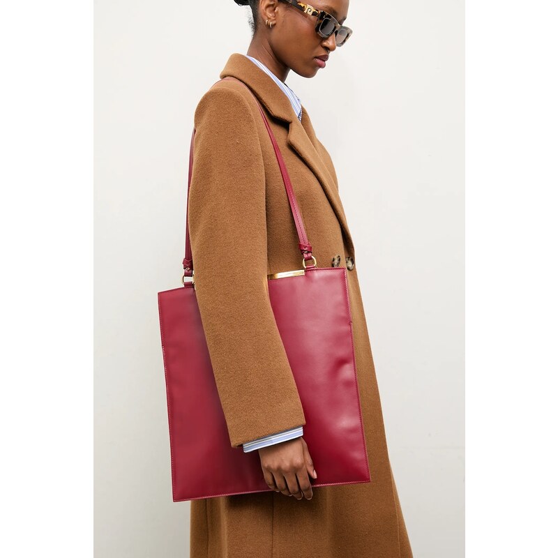 Vlněný kabát Answear.LAB béžová barva