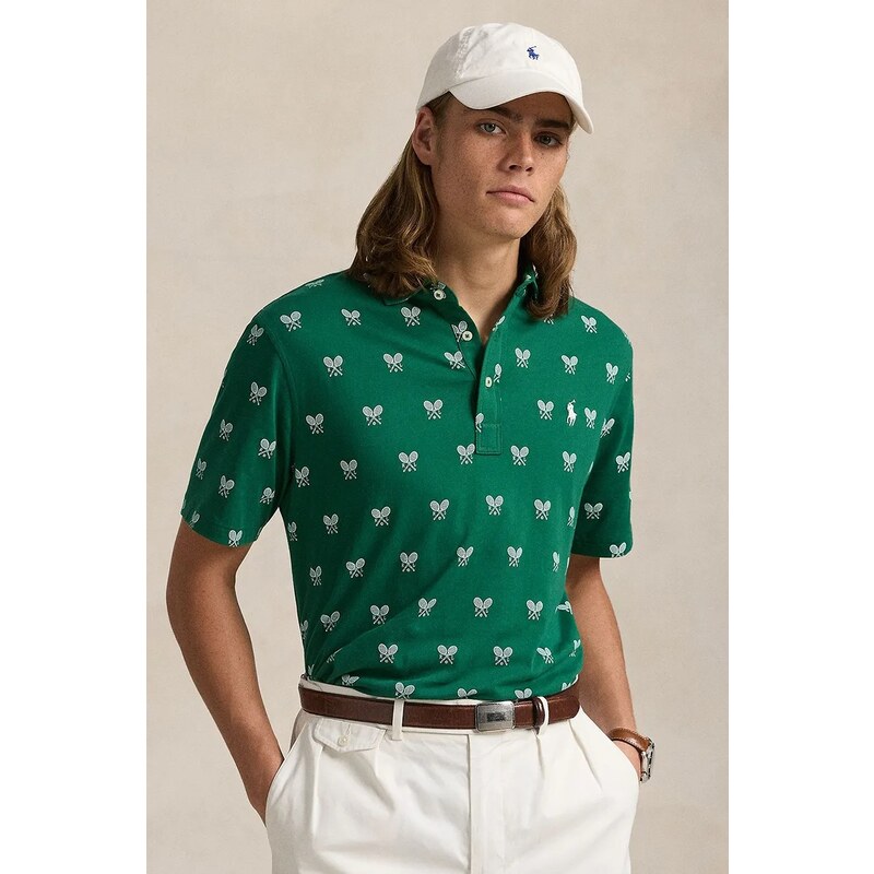 Polo Ralph Lauren Bavlněné polo tričko Polo Ralph Lauren Polo