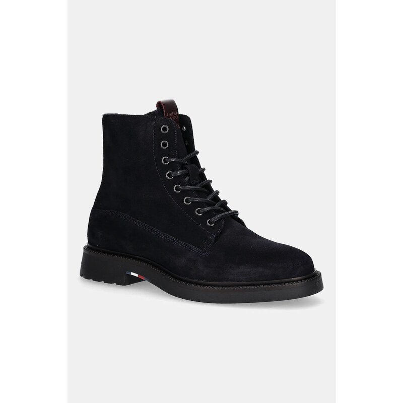 Tommy Hilfiger Semišové boty Tommy Hilfiger COMFORT LWT SDE BOOT