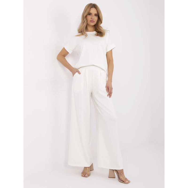 RELEVANCE Sweatpants-RV-DR-A613.69-ecru
