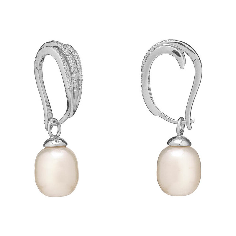 Buka Jewelry Perlové náušnice Pesta