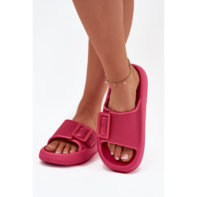 BIG STAR SHOES Dámské Pěnové Sandály Na Platformě S Přezkou Big