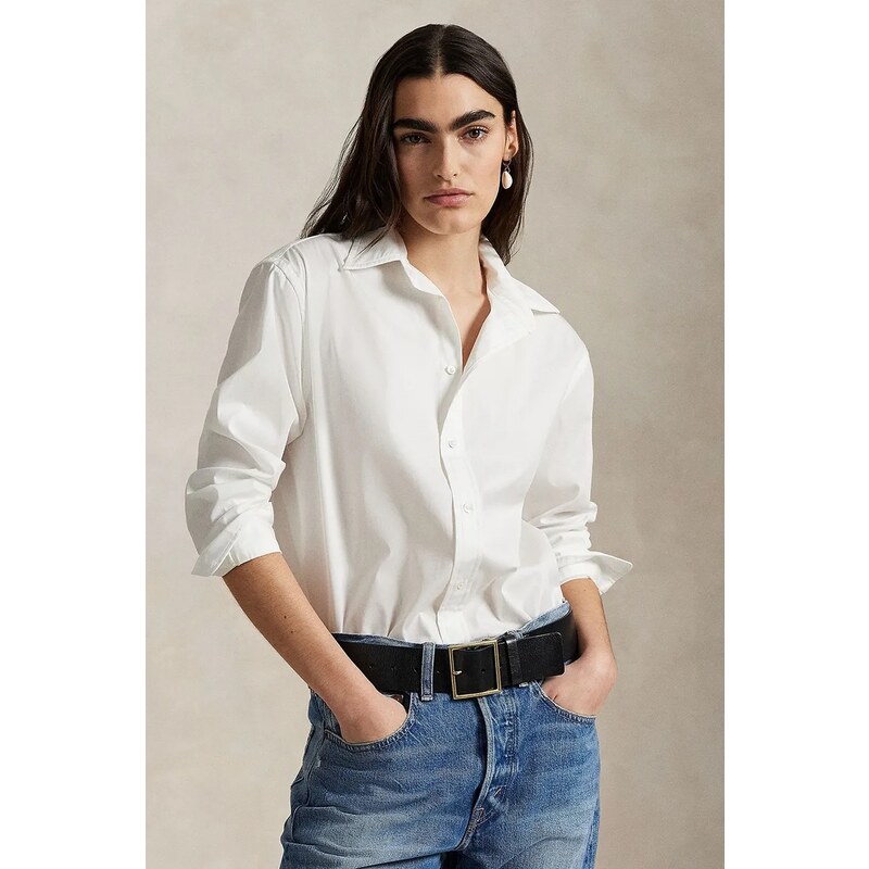 Bavlněná košile Polo Ralph Lauren Long Sleeve Light Shirt 107977476