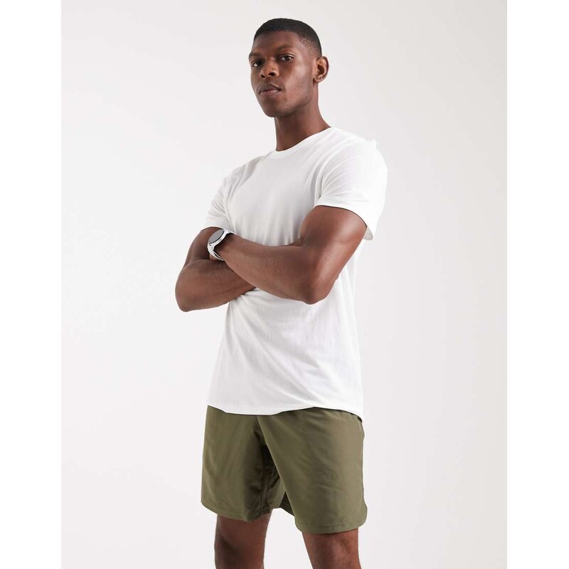 Under Armour Tech woven wordmark shorts in marine green