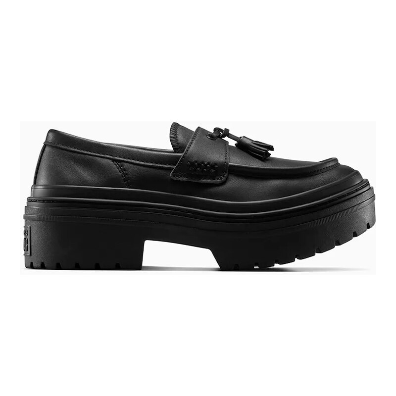 Kožené mokasíny Converse CHUCK TAYLOR ALL STAR LUGGED HEEL LOAFER