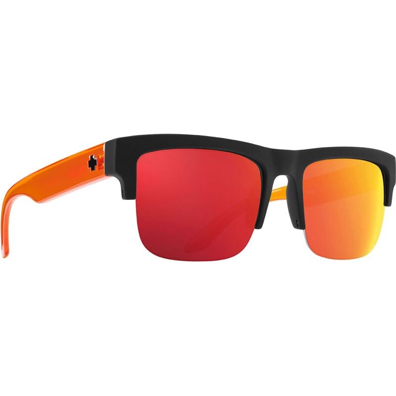 BRÝLE SPY Discord 5050 Soft Matte Black - oranžová