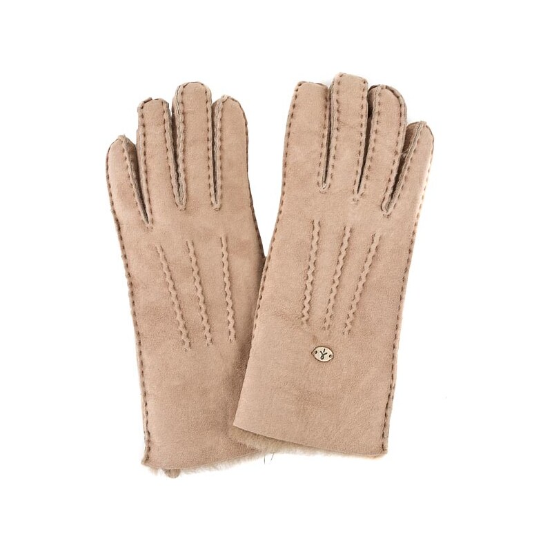 Dámské rukavice EMU AUSTRALIA - Beech Forest Gloves Mushroom XS/S