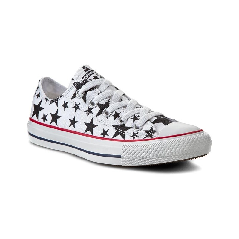 Plátěnky CONVERSE - Ct oX 147120C White/Black