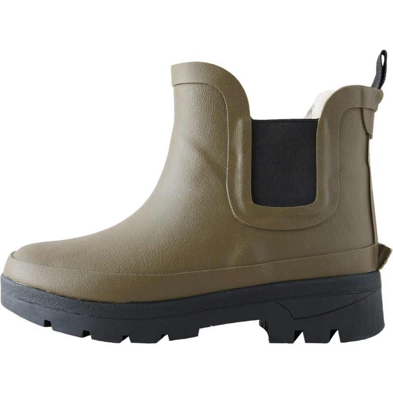 Next Gumové holínky khaki / černá