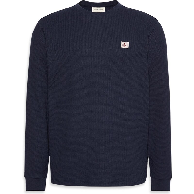 Calvin Klein Jeans Krojové kalhoty marine modrá