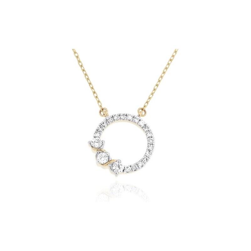 Zlatnictví U Kostela Náhrdelník s diamanty 5730ž 107981840
