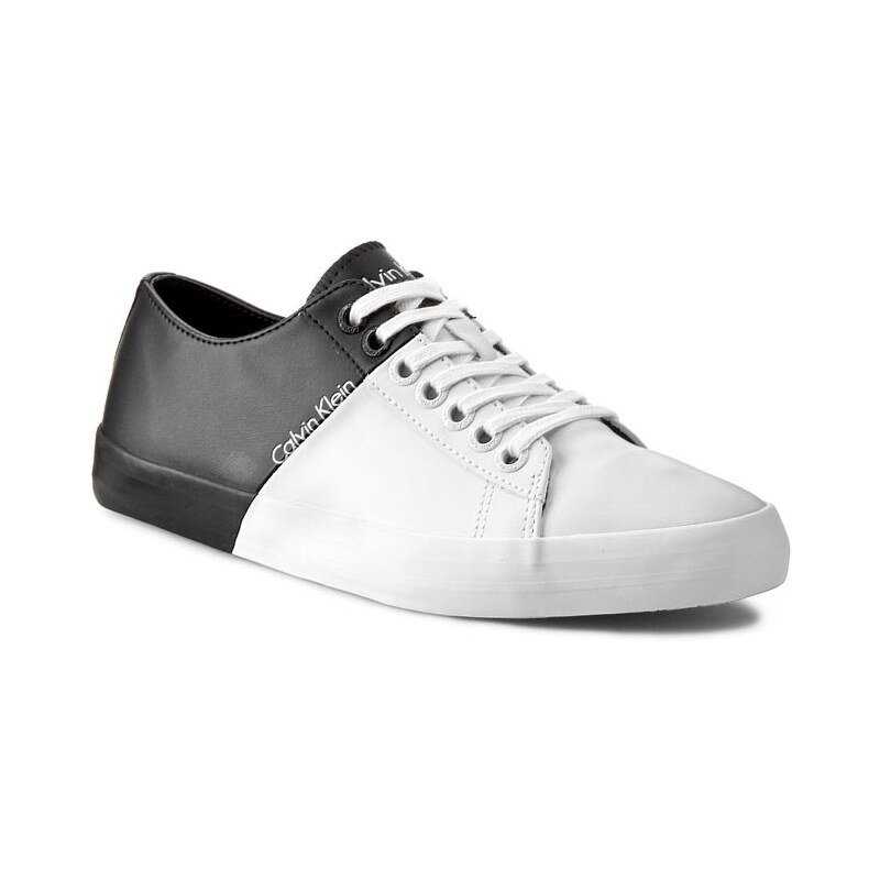 Sneakersy CALVIN KLEIN JEANS - Byron SE8460 White/Black