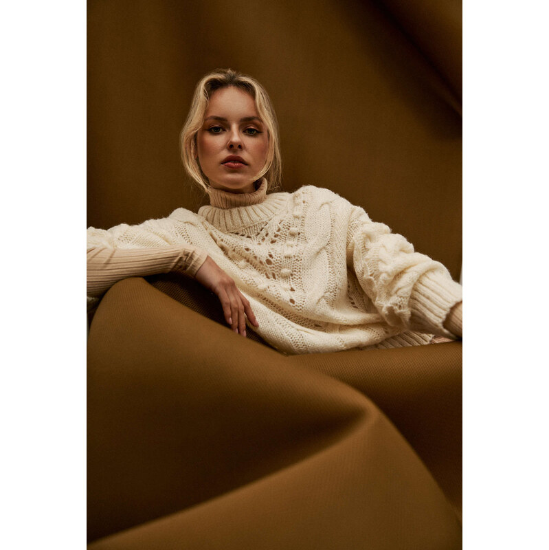 Marisse Sweater Z-Sw-3937 Off White 107984507