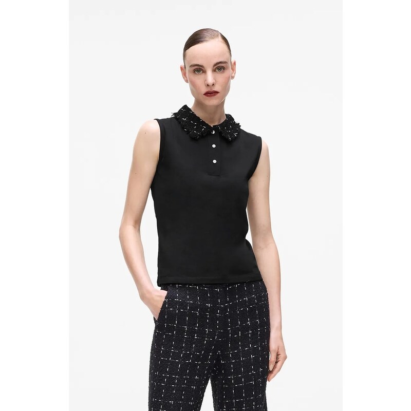 Top s příměsí vlny Karl Lagerfeld 110541109