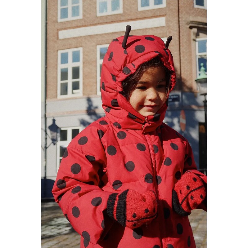 Konges Sløjd Dětská nepromokavá bunda Konges Sløjd NUKA LADYBUG