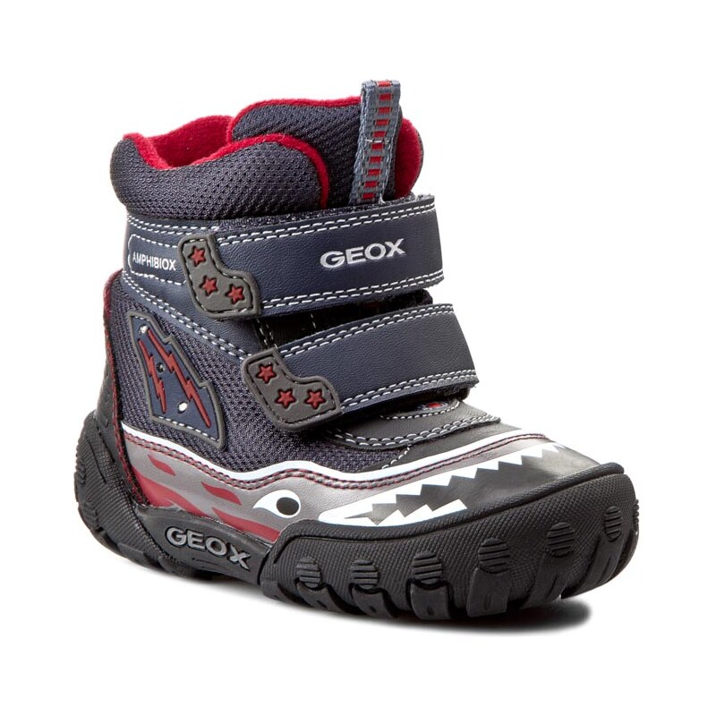 Sněhule GEOX - B Gulp B. B Abx A B5402A 011BC C4075 Dark Navy/Red