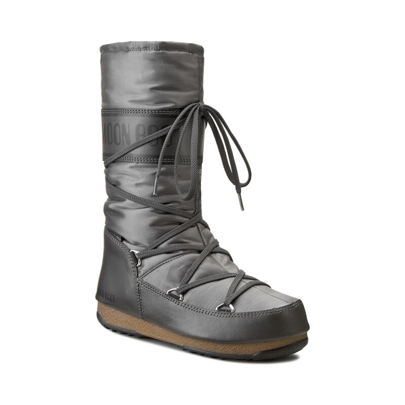 Sněhule MOON BOOT - W. E. Soft Shade 24004500002 Anthracite