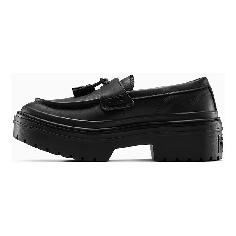 Kožené mokasíny Converse CHUCK TAYLOR ALL STAR LUGGED HEEL LOAFER