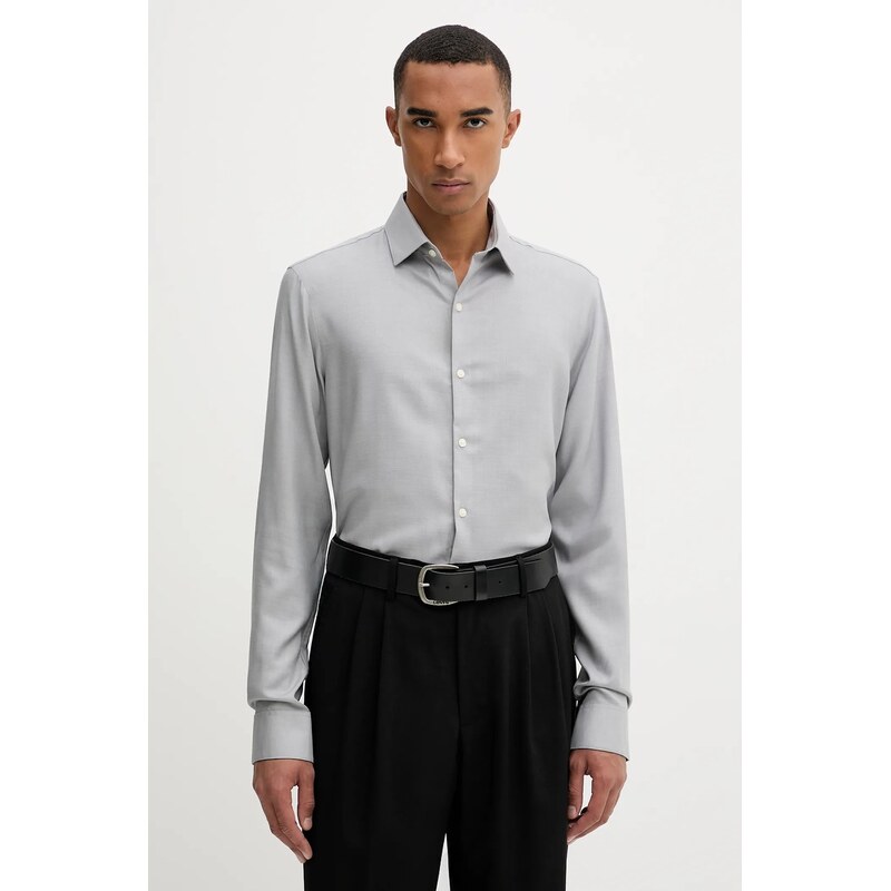 Calvin Klein Vlněná košile Calvin Klein