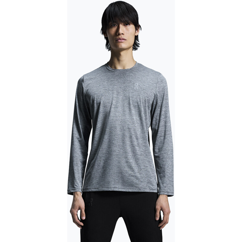 Pánské běžecké tričko Longsleeve On Core Long-T heather gray
