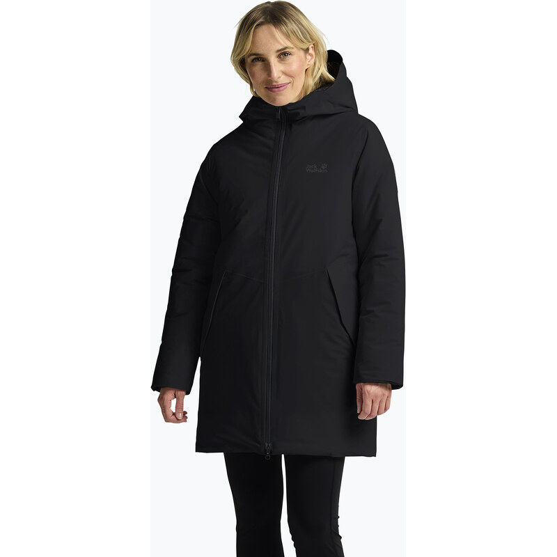Dámská zateplená bunda Jack Wolfskin Frost Haven black