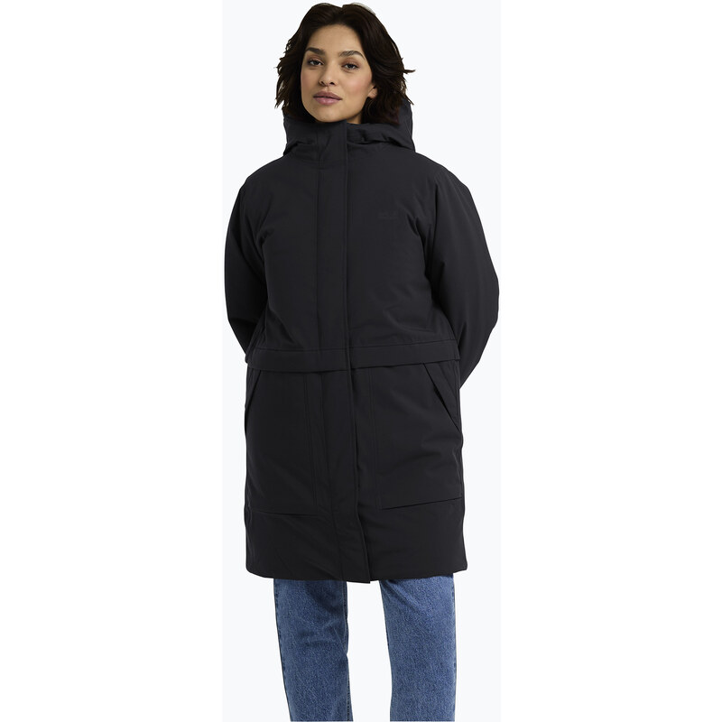 Dámská zateplená bunda Jack Wolfskin Wintertide black