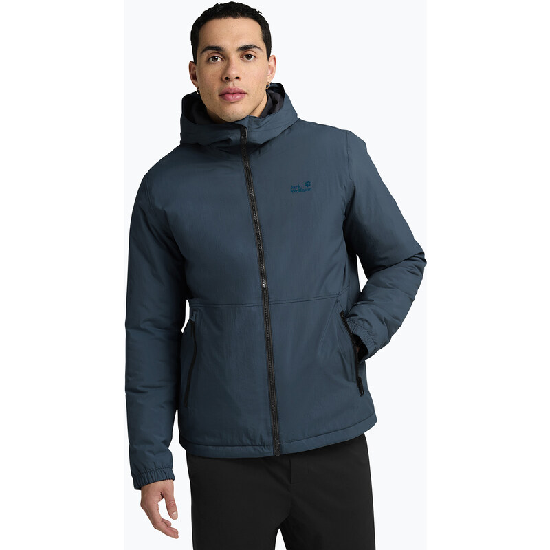 Pánská nepromokavá bunda Jack Wolfskin Pamir aluminium blue
