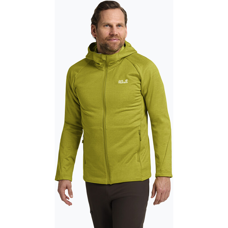 Pánská trekingová mikina Jack Wolfskin Peak District Hooded Full