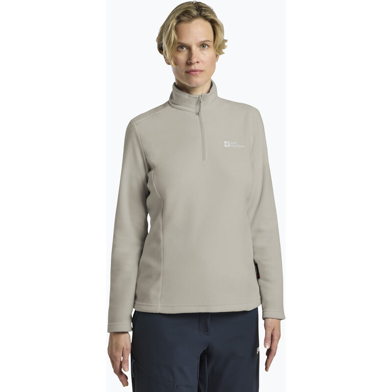 Dámská trekingová mikina Jack Wolfskin Taunus Hz pale sand