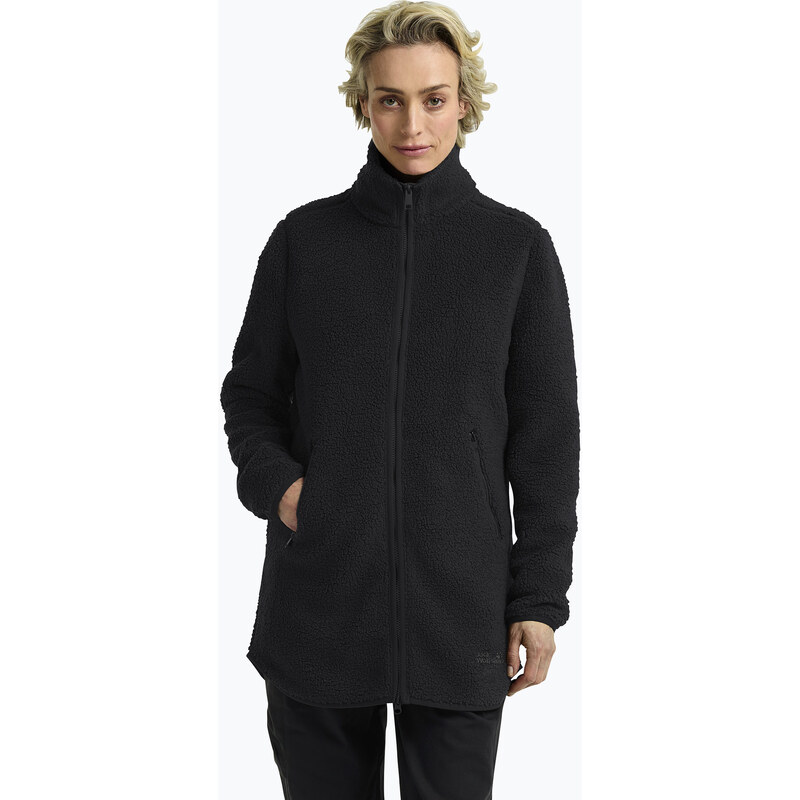 Dámská trekingová bunda Jack Wolfskin High Curl Coat black