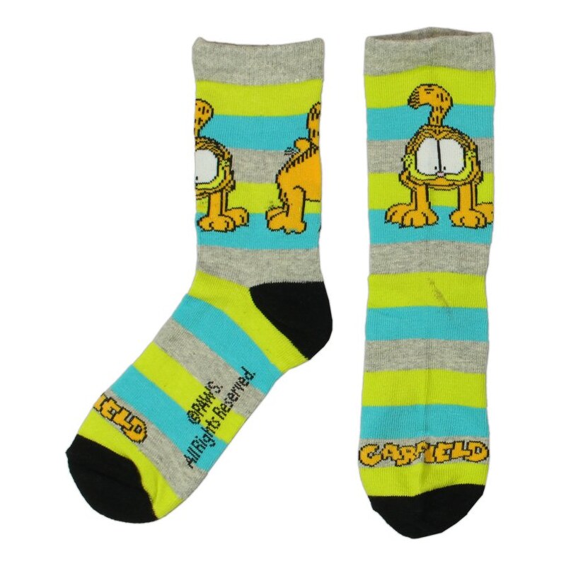 E plus M Chlapecké ponožky Garfield - barevné