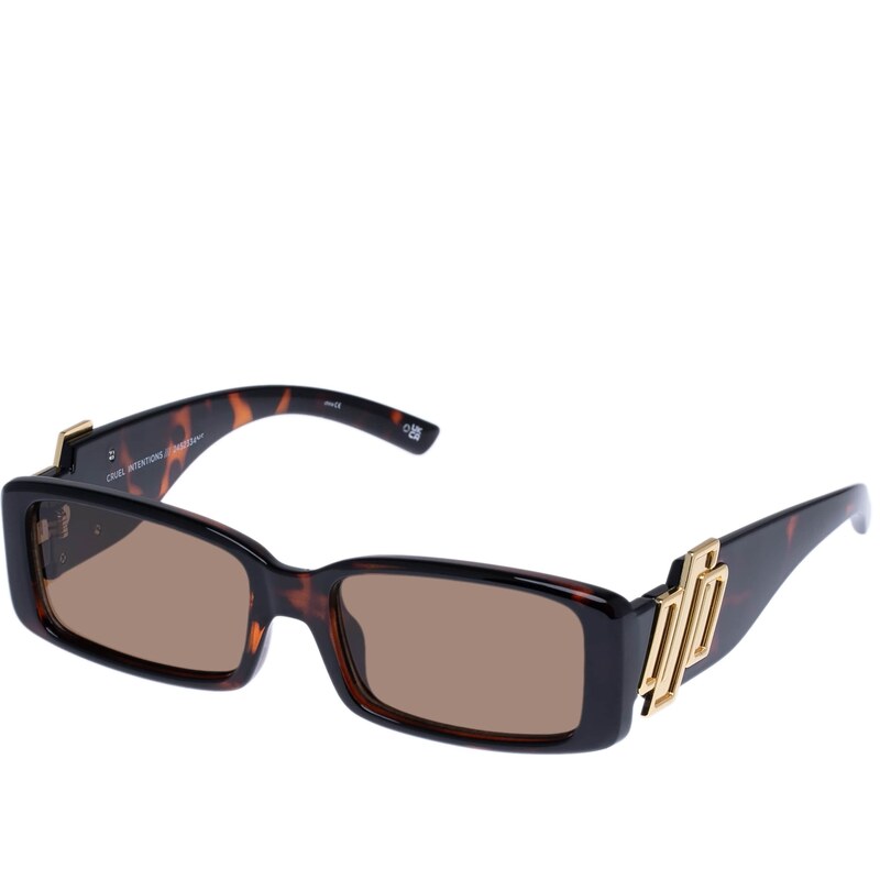 LE SPECS Sluneční brýle Cruel Intentions hnědá / zlatá / černá 108603378