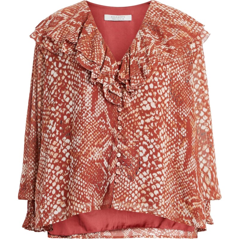 AllSaints Halenka PHOEBE WAIMEA červená / bílá 108499096
