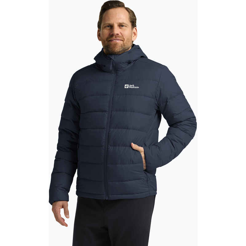 Pánská péřová bunda Jack Wolfskin Ather Down Hoody midnight sky