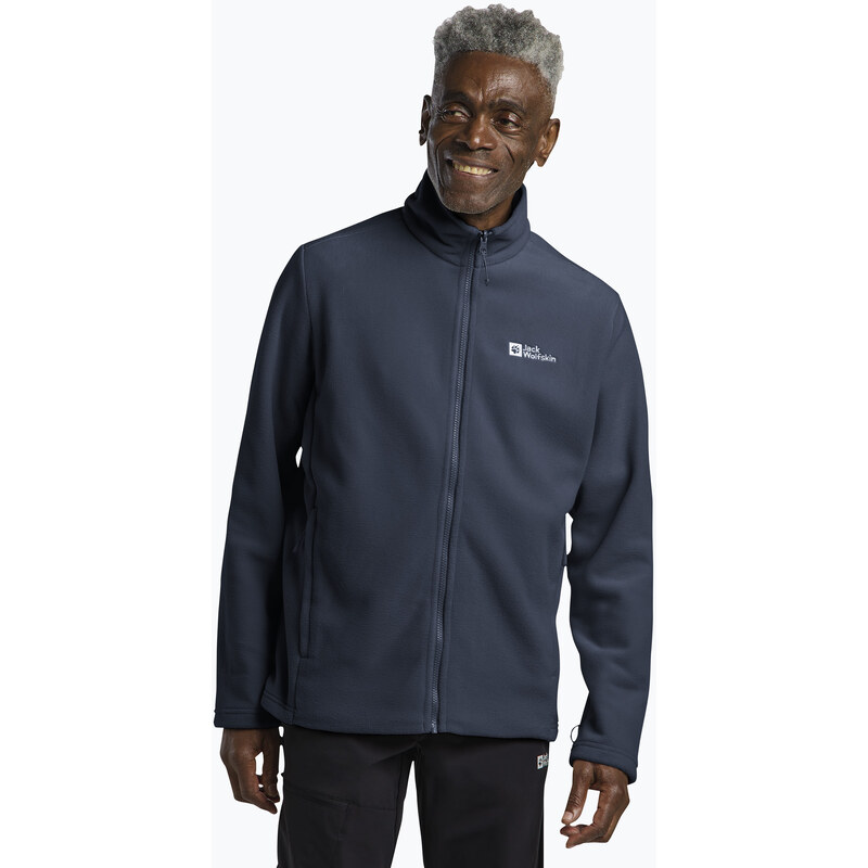 Pánská fleecová mikina Jack Wolfskin Winterstein Fz midnight sky