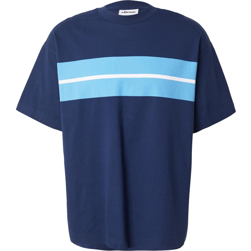 ELLESSE Tričko námořnická modř / azurová / bílá