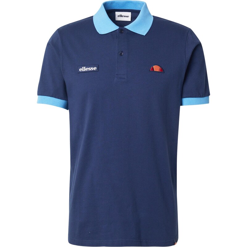 ELLESSE Tričko Lessepsia nebeská modř / tmavě modrá / oranžová /